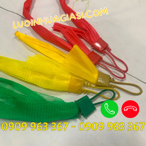 Mua túi lưới nhựa kèm móc khóa ở đâu giá rẻ? túi lưới nhựa nhiều màu