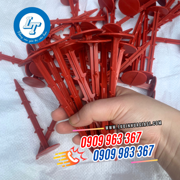 ĐINH NHỰA GHIM MÀNG PHỦ ĐINH NHỰA GHIM MÀNG PHỦ