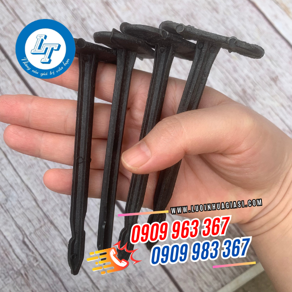 ĐINH GHIM BẠT PHỦ CỎ MÀU ĐỎ, ĐEN GIÁ BỎ SỈ đinh ghim nhựa màu đen