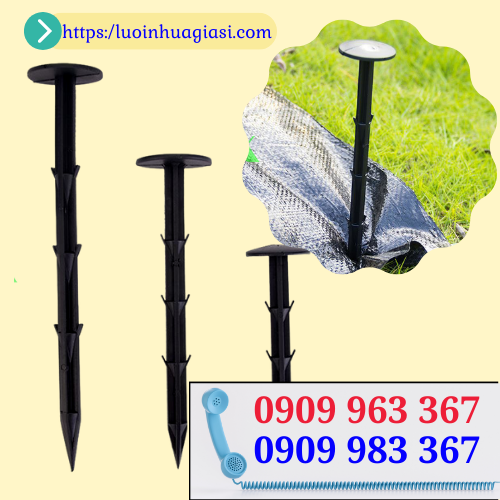 Đinh ghim bạt chống cỏ giá sỉ cho nhà phân phối đinh ghim màng phủ