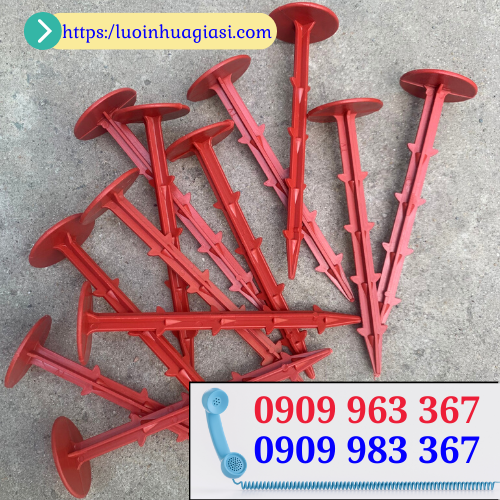 Đinh ghim bạt chống cỏ giá sỉ cho nhà phân phối đinh nhựa ghim màng phủ