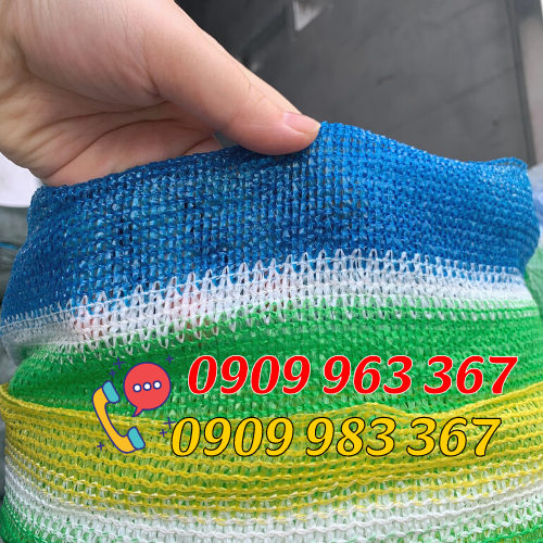 Bán rẻ lưới nhựa che nắng đa sắc lưới che nắng nhiều màu