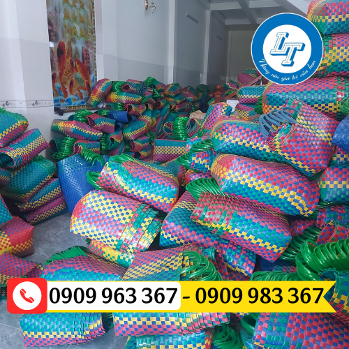 ĐỊA CHỈ BÁN GIỎ NHỰA ĐAN NHIỀU KÍCH CỠ GIÁ RẺ TẠI TPHCM giỏ nhựa đan