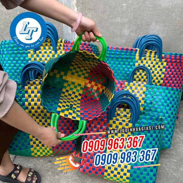GIỎ ĐAN NHỰA THỦ CÔNG NHIỀU SIZE GIÁ SỈ TẬN XƯỞNG GIỎ ĐAN NHỰA THỦ CÔNG NHIỀU SIZE GIÁ SỈ TẬN XƯỞNG