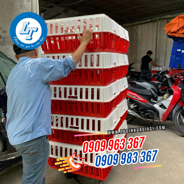 LỒNG NHỰA ĐỰNG GÀ GIÁ RẺ BỀN CHẮC LỒNG NHỰA ĐỰNG GÀ GIÁ RẺ BỀN CHẮC