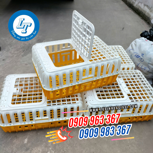 LỒNG NHỰA ĐỰNG GÀ GIÁ RẺ BỀN CHẮC LỒNG NHỰA ĐỰNG GÀ GIÁ RẺ BỀN CHẮC