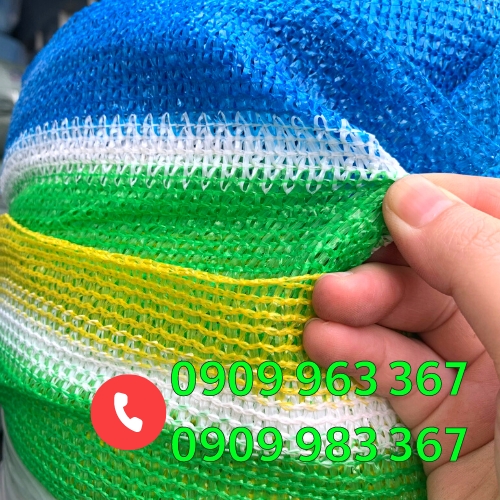 Lưới che nắng nhiều màu giá rẻ nhất tphcm lưới nhựa che nắng nhiều màu