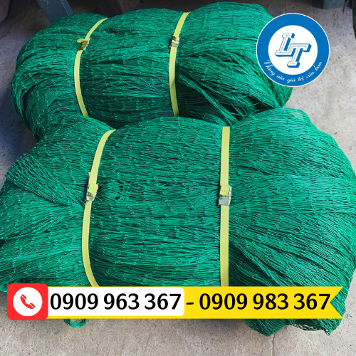 BÁO GIÁ LƯỚI NHỰA NUÔI GÀ CÁC LOẠI TẠI LÊ THANH lưới cước xanh rào gà