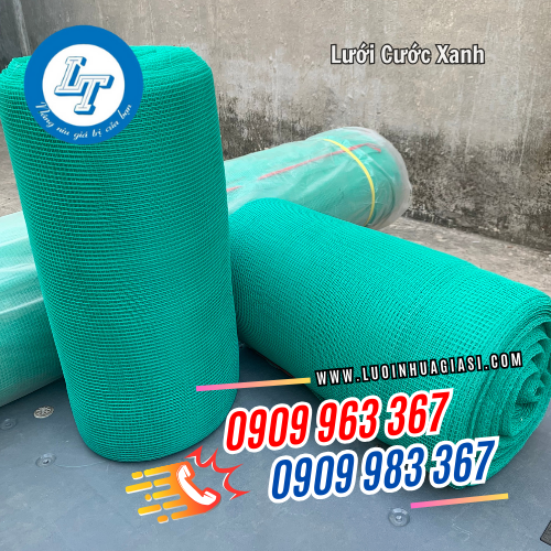 lưới cước xanh đóng thành cuộn tròn lưới cước xanh đóng thành cuộn tròn