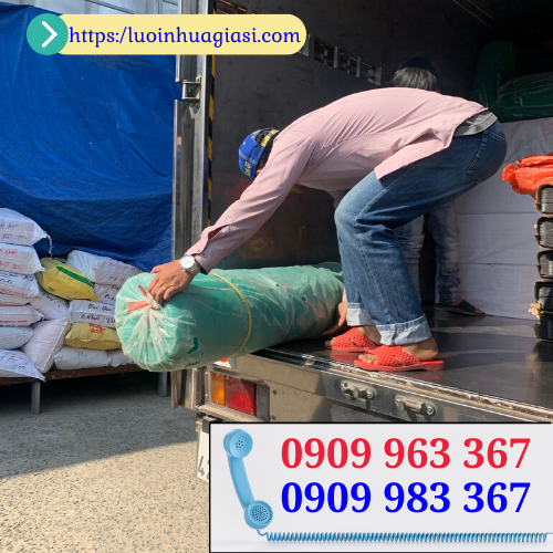 Lưới cước xanh ô li giá sỉ rẻ lưới cước ô vuông