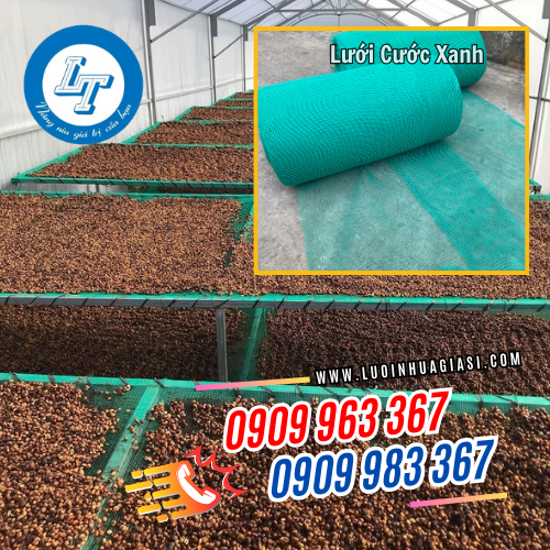 lưới cước xanh phơi khô nông sản lưới cước xanh phơi khô nông sản
