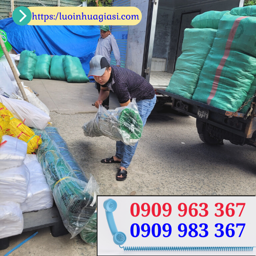 Địa chỉ bán lưới che lan giá rẻ tận xưởng lưới nhựa che nắng thái lan màu xanh đen