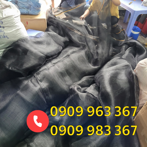 Nơi bán lưới mùng màu trắng, màu đen giá rẻ chất lượng lưới mùng màu đen