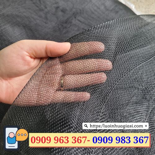Lưới nhựa rào gà vịt giá rẻ TPHCM lưới mùng màu đen