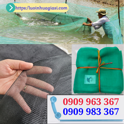 Lưới mùng nuôi cá tôm giá sỉ rẻ lưới mùng nuôi tôm cá