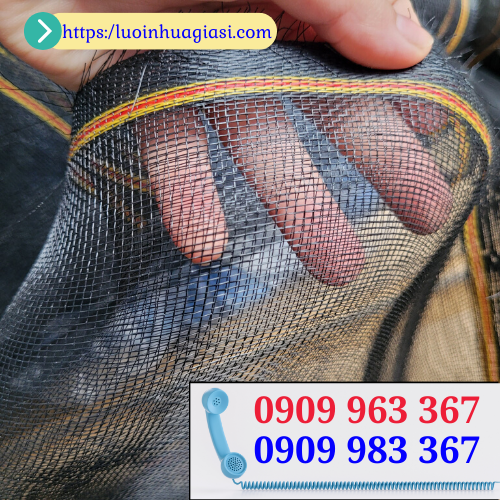 Lưới mùng nuôi cá tôm giá sỉ rẻ lưới mùng màu đen