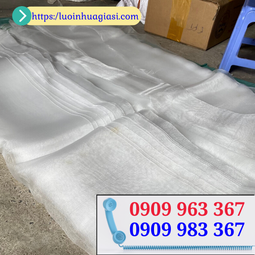 Lưới mùng nuôi cá tôm giá sỉ rẻ lưới mùng trắng