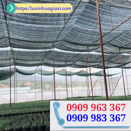 Báo giá lưới che nắng Thái Lan khổ 2m 3m lưới che lan