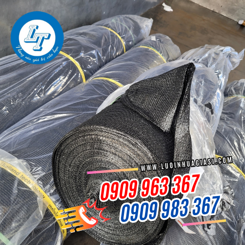 LƯỚI CHE NẮNG DỆT KIM ĐÀI LOAN lưới che nắng màu đen