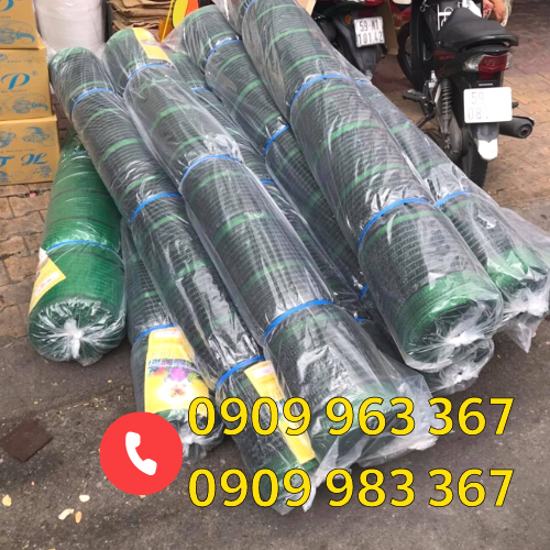 Lưới che nắng màu xanh lá giá rẻ lưới nhựa che nắng thái lan