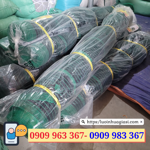 Lưới che nắng Thái Lan nhiều màu ở đâu bán? lưới nhựa che nắng màu xanh đen