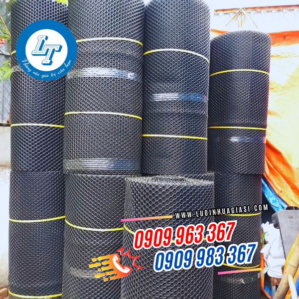 SẢN XUẤT LƯỚI NHỰA DẺO ĐỦ LOẠI CUNG CẤP SỈ TOÀN QUỐC lưới nhựa mắt cáo đen