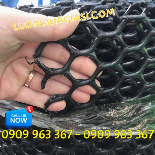 Lưới nhựa cứng mua ở đâu giá rẻ nhất? lưới nhựa cứng màu đen