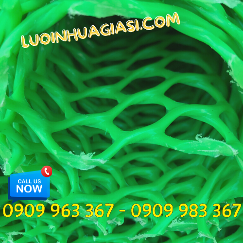 Lưới nhựa cứng mua ở đâu giá rẻ nhất? lưới nhựa cứng mắt cáo màu xanh