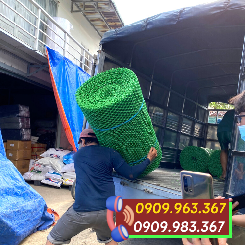 Mua lưới nhựa dẻo ở đâu giá rẻ nhất? lưới nhựa dẻo mắt cáo màu xanh lá