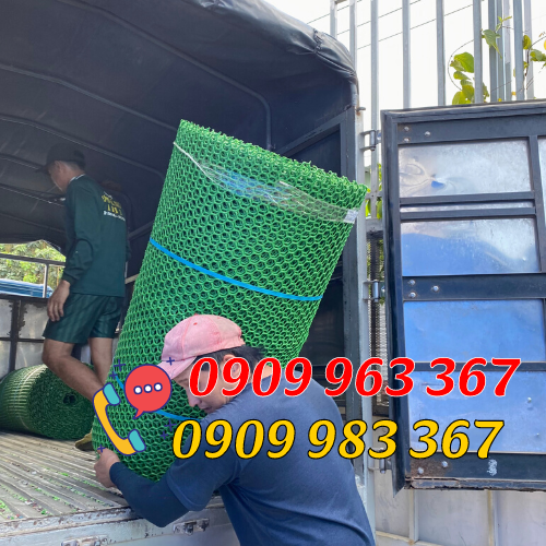 Kích thước lưới nhựa mắt cáo giá rẻ lưới nhựa xanh mắt cáo khổ 1m