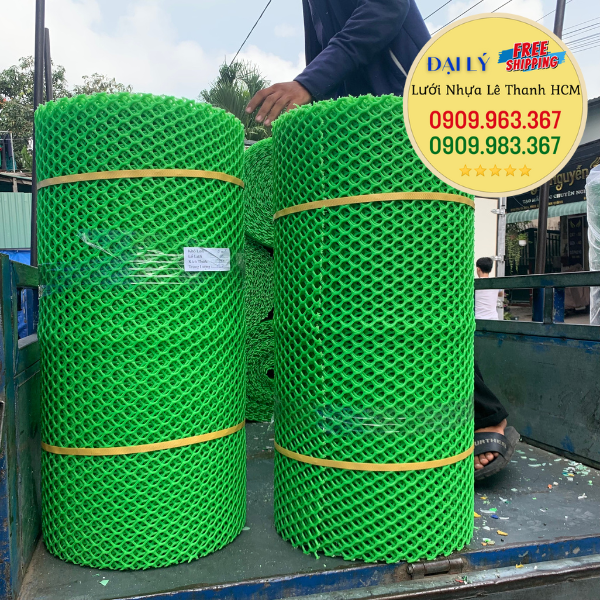Tìm mua lưới rào ngăn gà vịt giá cả bình dân lưới nhựa dẻo