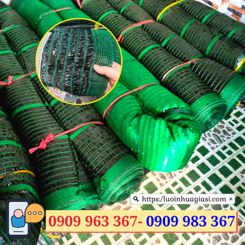 Nhà cung cấp lưới nhựa giá rẻ tại TPHCM lưới nhựa che nắng thái lan cuộn 2m