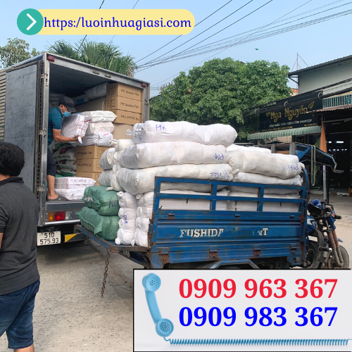 Lưới mùng nông nghiệp màu xanh giá sỉ rẻ đại lý lưới nhựa giá sỉ lê thanh