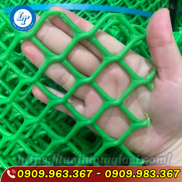 LƯỚI NHỰA PVC GIÁ SỈ TẠI KHO TÂN VĨNH LỘC lưới nhựa lỗ vuông