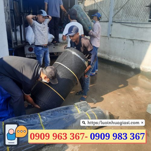 Lưới nhựa cứng lót sàn giá rẻ lưới nhựa mắt cáo màu đen