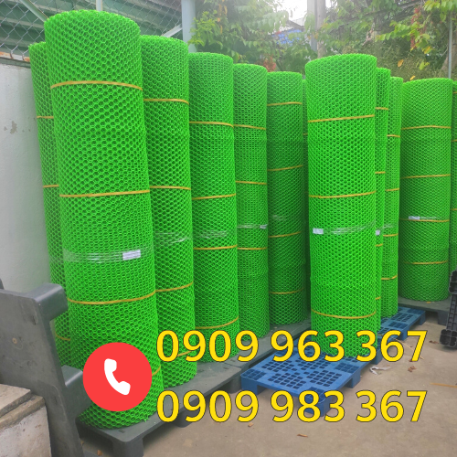 Bán lưới nhựa mắt cáo 1 ly 2 ly 3 ly giá rẻ tốt lưới nhựa mắt cáo khổ 2 m màu xanh lá