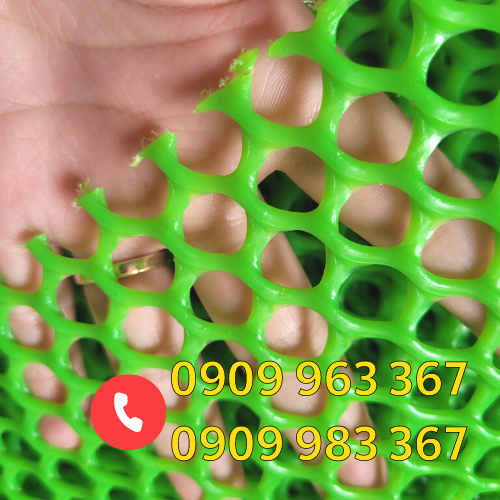Bán lưới nhựa mắt cáo 1 ly 2 ly 3 ly giá rẻ tốt lưới nhựa mắt cáo màu xanh lỗ 1cm
