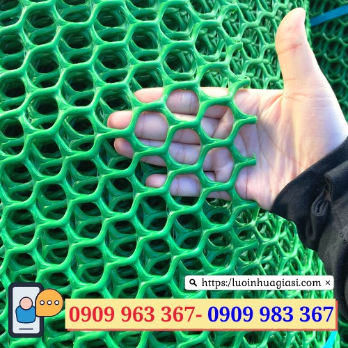Lưới nhựa mắt cáo lỗ to, lỗ nhỏ giá rẻ lưới nhựa mắt cáo lỗ to 3cm