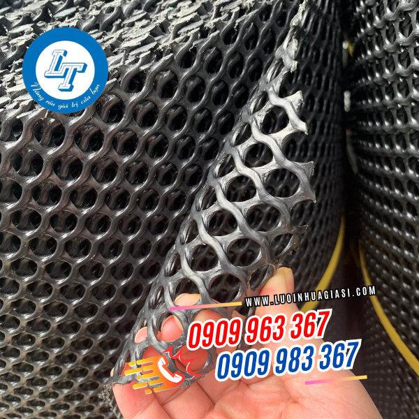 LƯỚI NHỰA MẮT CÁO 10MM ĐEN KHỔ 1M GIÁ RẺ LƯỚI NHỰA MẮT CÁO 10MM ĐEN KHỔ 1M GIÁ RẺ