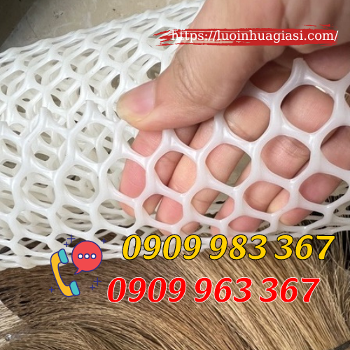 Lưới mắt cáo nhựa màu trắng, xanh giá cực rẻ lưới nhựa mắt cáo màu trắng