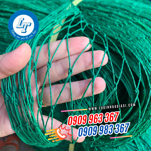 TÌM MUA LƯỚI QUÂY VƯỜN TRỒNG RAU NUÔI GÀ Ở ĐÂU GIÁ RẺ? lưới cước xanh