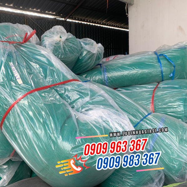 LƯỚI NHỰA LÀM HÀNG RÀO CÓ BỀN KHÔNG? LOẠI NÀO GIÁ RẺ? lưới cước xanh, lưới cọ xanh