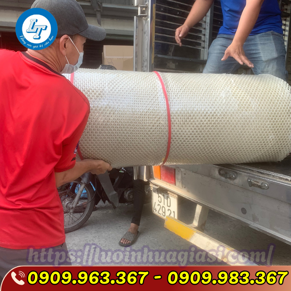 ĐỊA CHỈ BÁN LƯỚI NHỰA TRẮNG MẮT CÁO GIÁ SỈ TẠI TPHCM lưới nhựa mắt cáo màu trắng