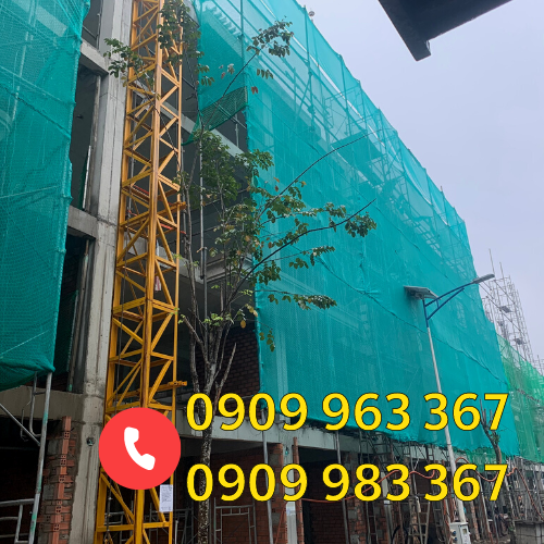 Lưới che công trình ở đâu có bán giá rẻ lưới bao che công trình