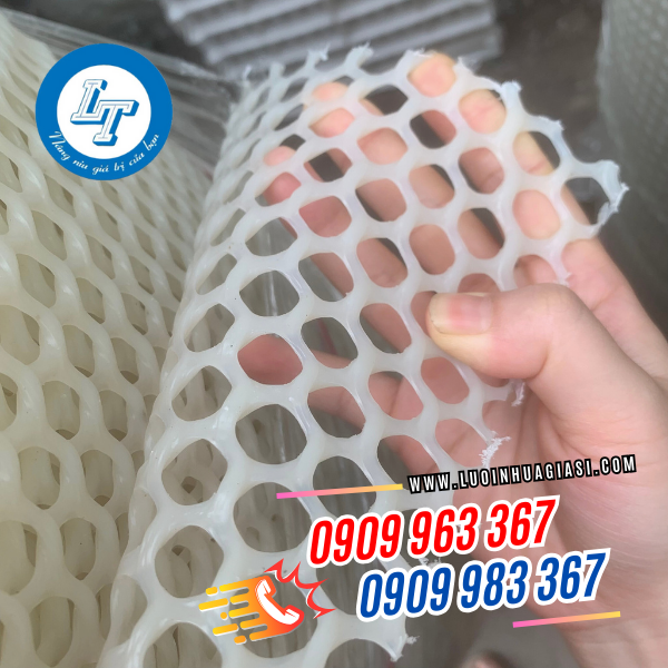 LƯỚI NHỰA MẮT CÁO MÀU XANH, TRẮNG, ĐEN GIÁ SỈ TPHCM lưới nhựa mắt cáo màu trắng