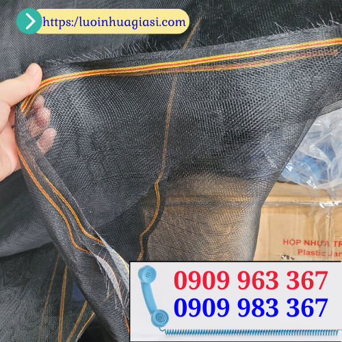 Lưới mùng ngăn côn trùng giá rẻ nhiều màu lưới mùng đen