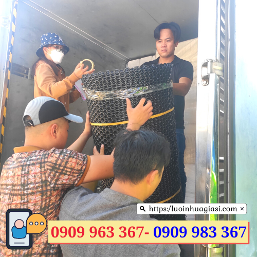 Bán lưới nhựa mắt cáo giá rẻ tại TPHCM lưới nhựa mắt cáo màu đen