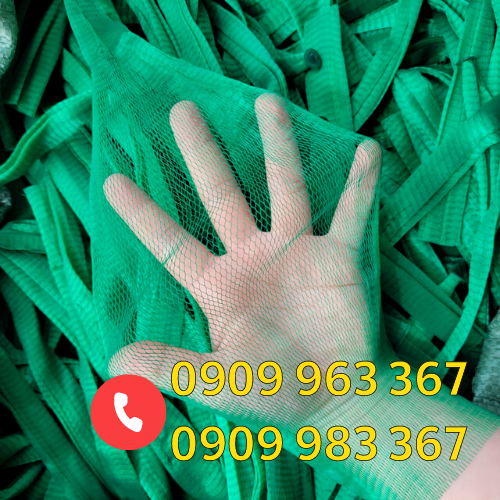 Túi lưới nhựa đựng nông sản, đồ khô giá rẻ túi lưới nhựa xanh đựng bưởi