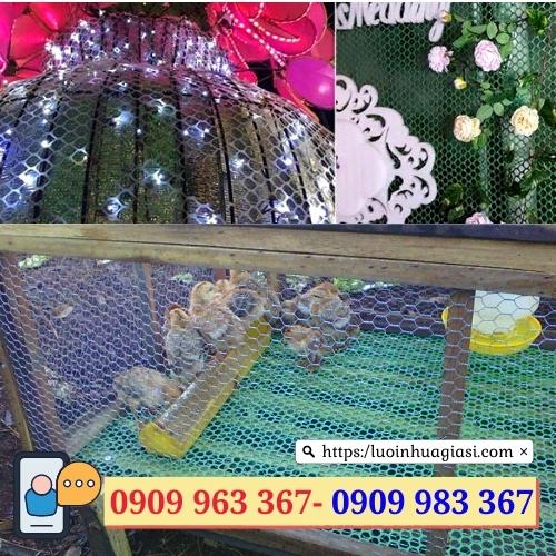Phân phối lưới nhựa dẻo mắt cáo giá rẻ TPHCM lưới nhựa mắt cáo làm lưới lót sàn nuôi gà
