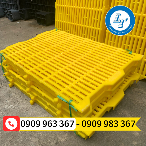 CUNG CẤP SÀN NHỰA LÓT CHUỒNG NUÔI GÀ VỊT GIÁ RẺ tấm nhựa lót sàn màu vàng